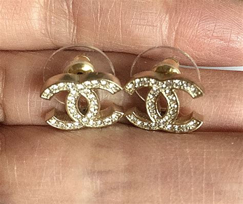 chanel cc earrings price|chanel cc earrings real.